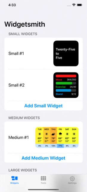 Widgetsmith(ios14ƻС) v20211103