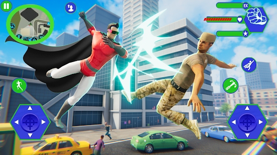飞行超级英雄城市救援游戏安卓版 