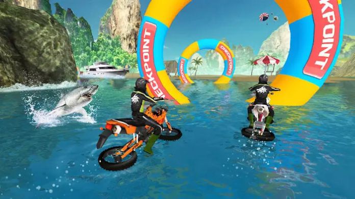 г(Surfer Bike Racing Game)