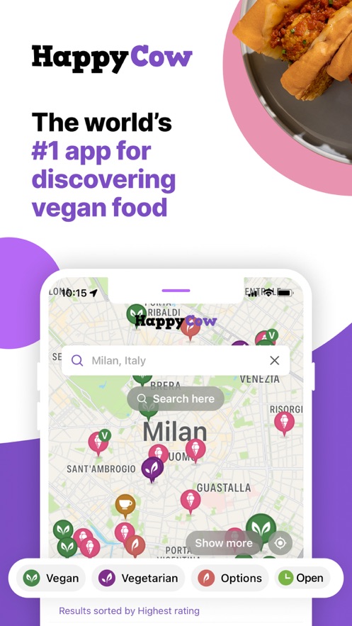 HappyCow-Vegan Food Near You