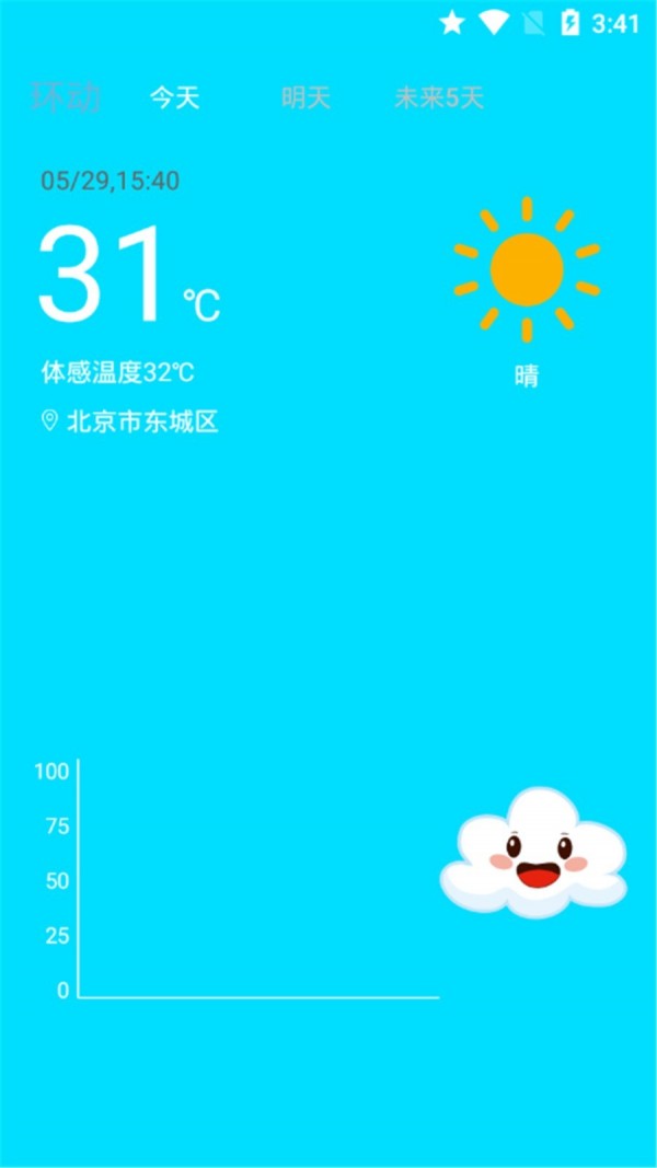 环绕天气手机软件app 