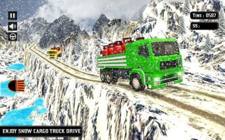 印度卡车山路3D