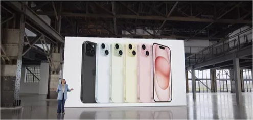 苹果15手机价格和图片颜色