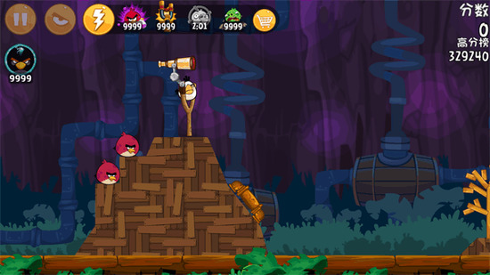 愤怒的小鸟1破解版无限钻石-愤怒的小鸟1破解版免费下载v8.0.3