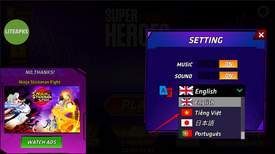 火柴人超级英雄战争破解版下载-火柴人超级英雄战争破解版无限金币版下载v0.2.8