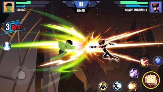 火柴人超级英雄战争破解版下载-火柴人超级英雄战争破解版无限金币版下载v0.2.8