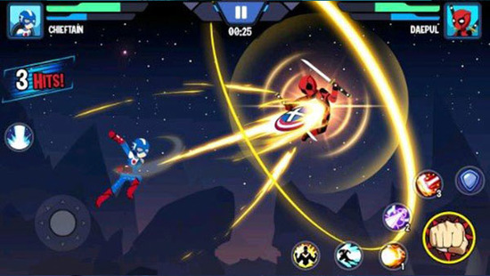 火柴人超级英雄战争破解版下载-火柴人超级英雄战争破解版无限金币版下载v0.2.8