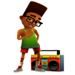 地铁跑酷未来中国城内置菜单版下载角色介绍 杰克 打小在单亲家庭里长大,整天泡在街头艺术那套东西里,脑子里经常冒出些稀奇古怪的想法琢磨人生,总想着能干成一件特别牛的事儿。 琪琪 费尔柴尔德家族就她这么一个继承人,对街头文化迷得不行,虽说皇家芭蕾舞学院已经录取她了,但她心里一直憋着个当街舞艺人的梦。 青青 脑洞特别大的技术宅,一门心思搞科研,就爱捣鼓些发明创造,她有时候真觉得自己可能不是地球人。 小黑 非裔美籍的小伙子,是个十足的音乐迷,不管走到哪儿都得拎着个音响,没音乐活不下去那种。 弗兰克 脸上扣着个兔子面具,穿着黑西装夹着公文包,看着就是个普通上班族,实际上背地里是个技术黑客。 钉子 一身朋克摇滚的打扮,发型跟着衣服换,一眼瞅过去就知道是个玩音乐、混街头的摇滚小子。